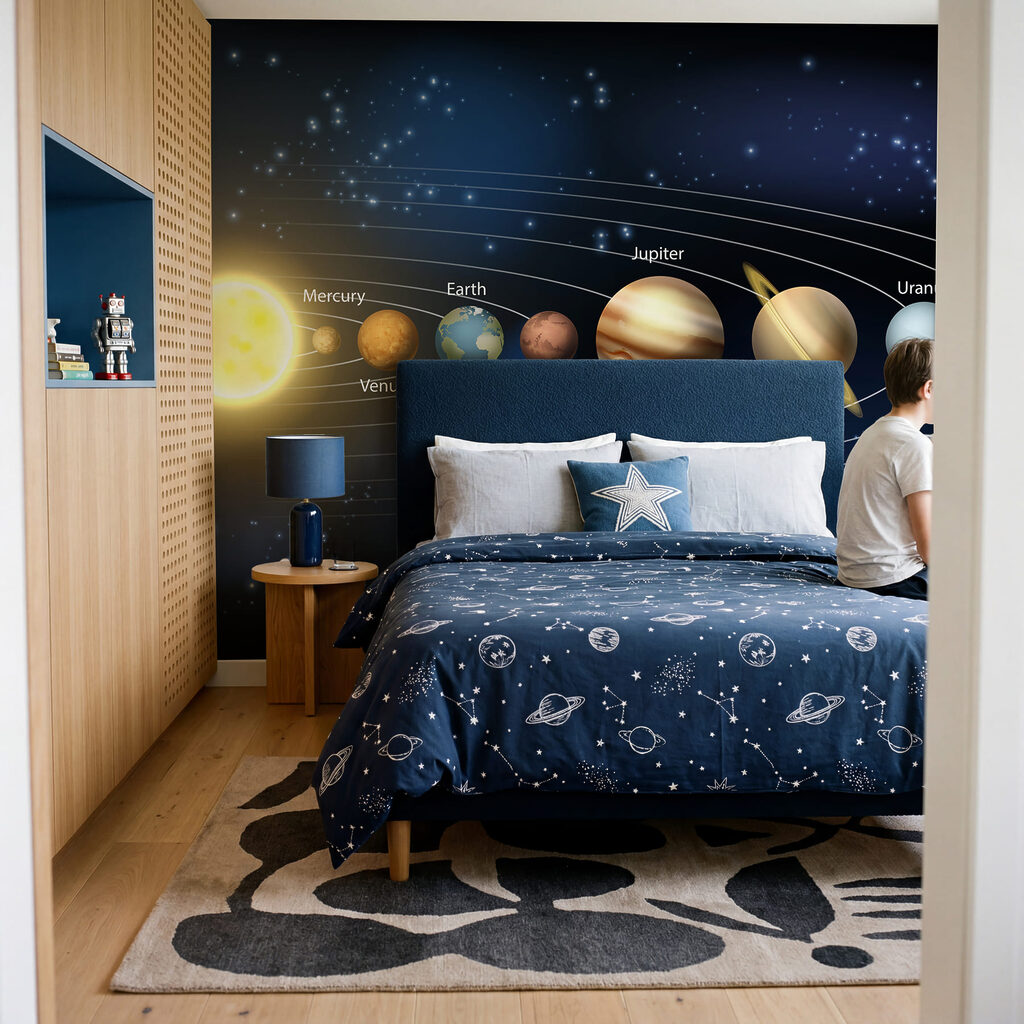 Planetas en sus órbitas — interior 2