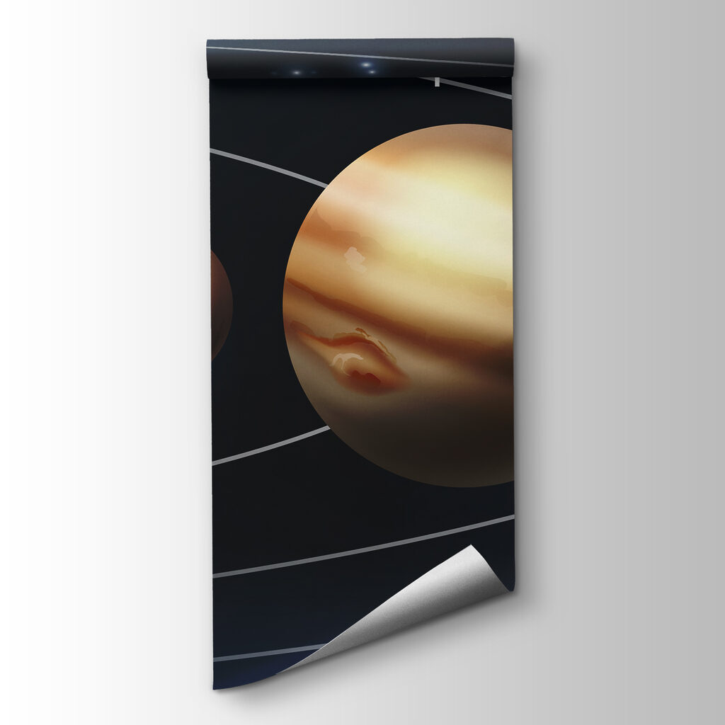 Planetas en sus órbitas — vista del producto