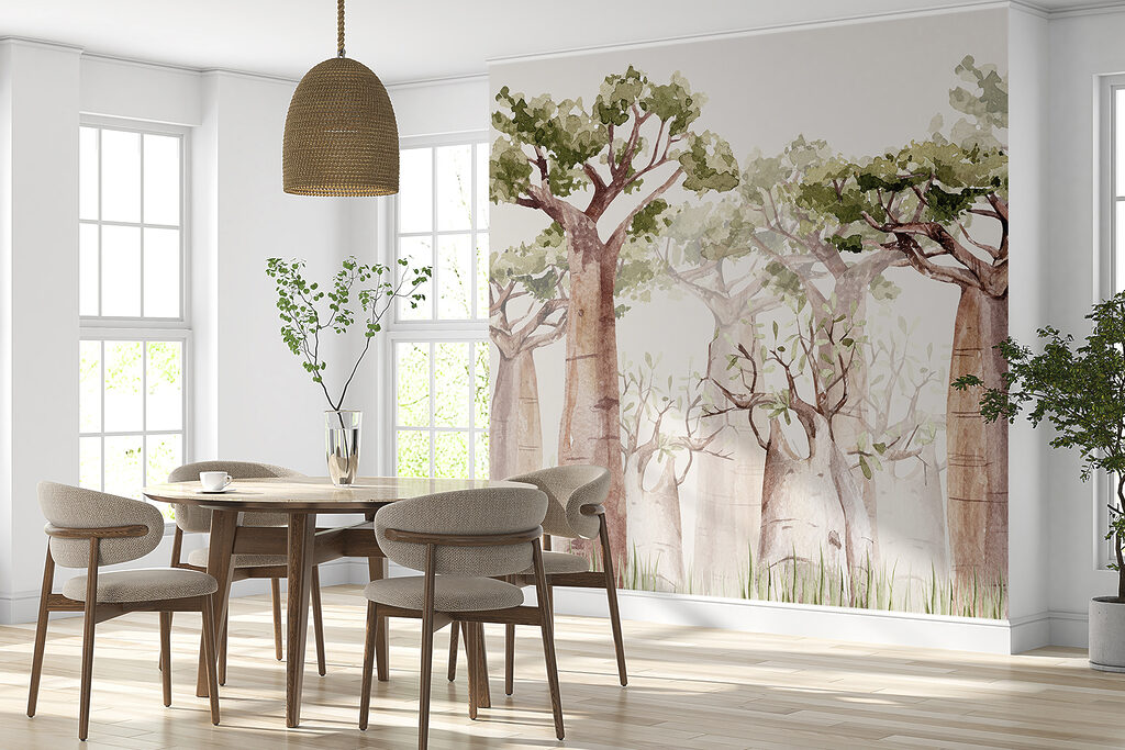 Baobabs en acuarela — interior 3