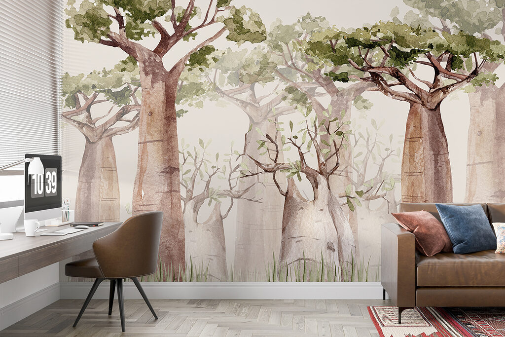 Baobabs en acuarela — interior 4