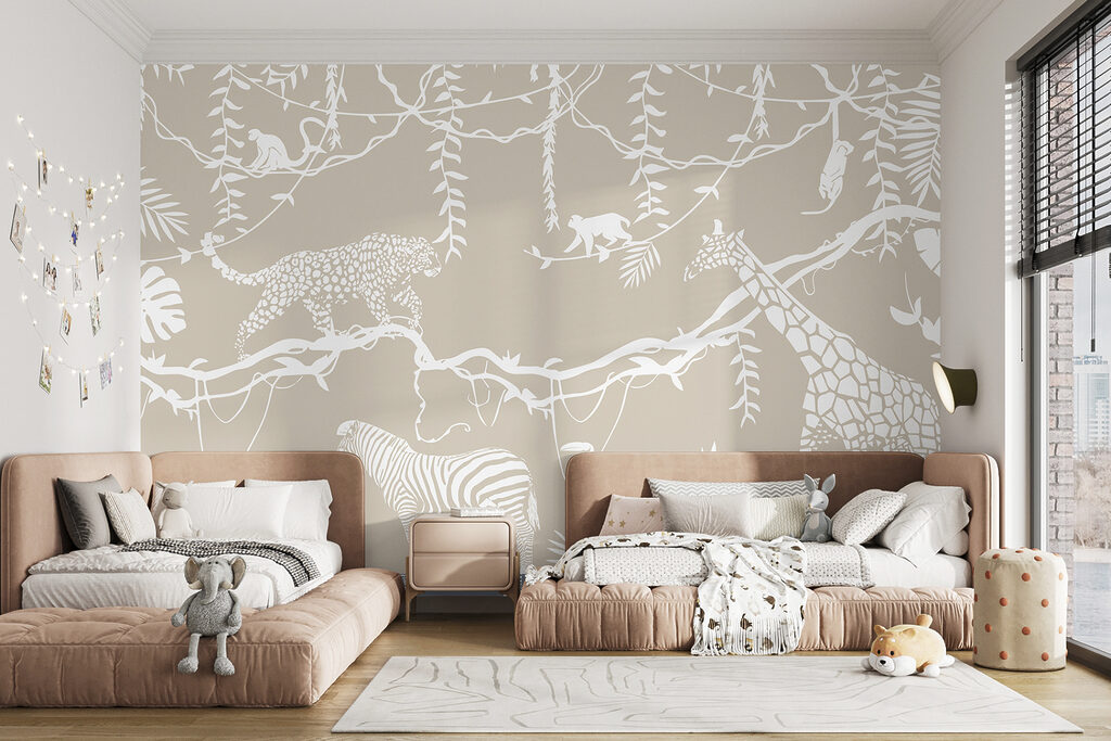 Animales en contornos blancos — interior 4