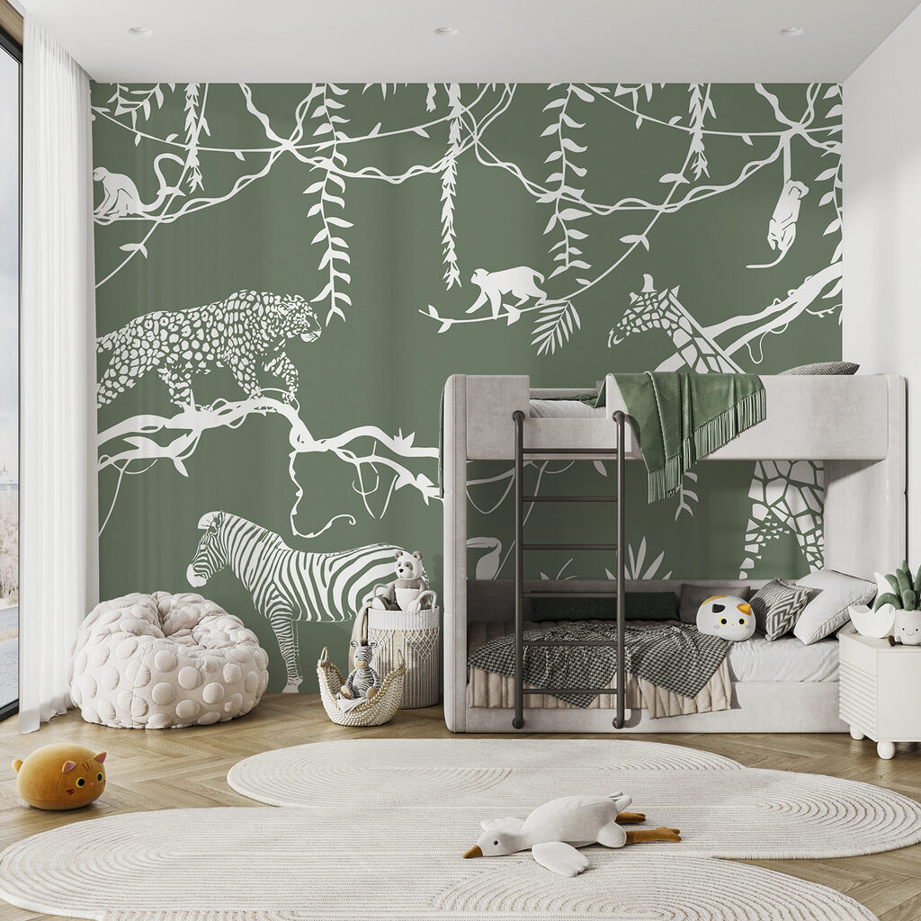 Animales en contornos blancos — interior 4
