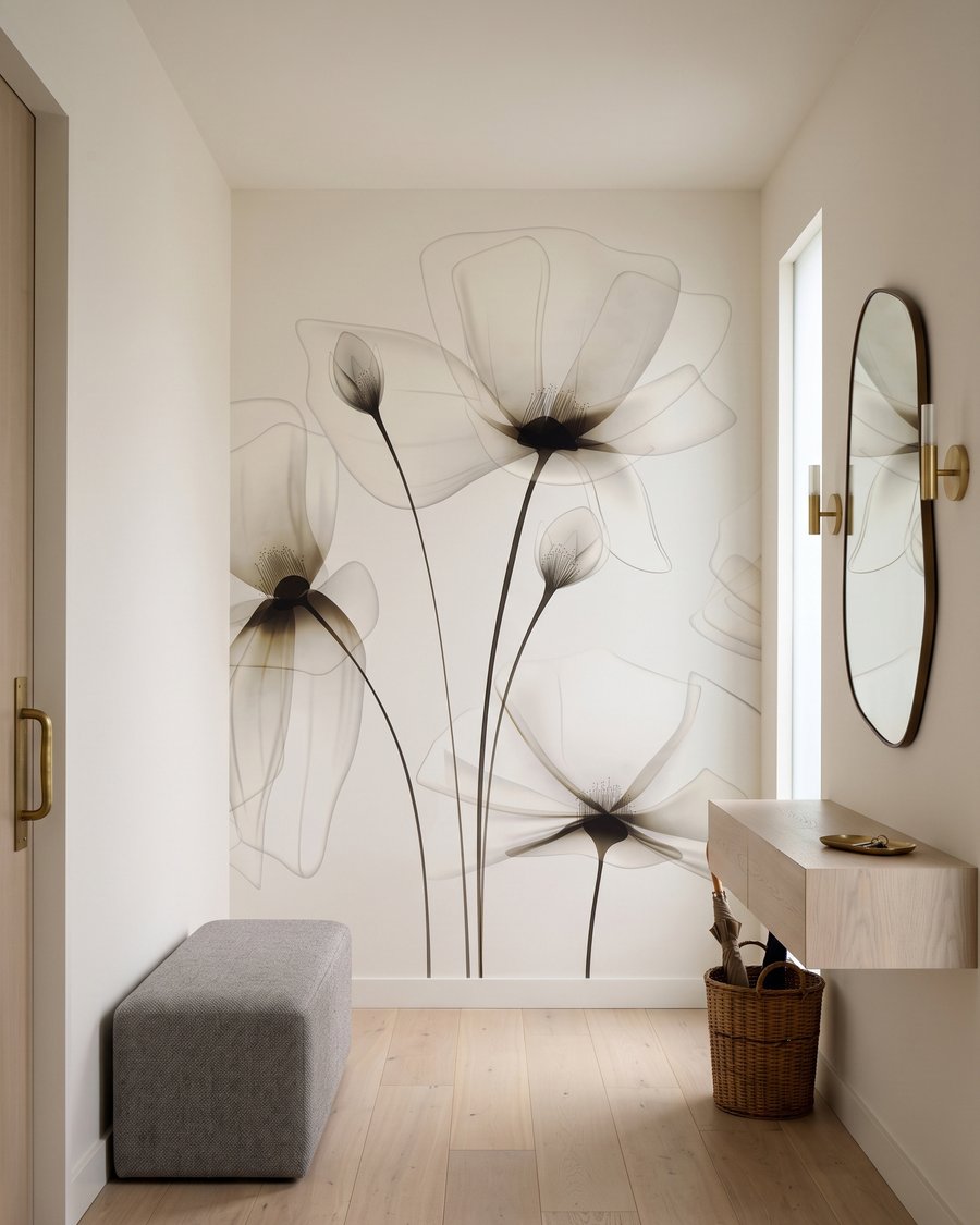 Flores de pétalos translúcidos — interior 7