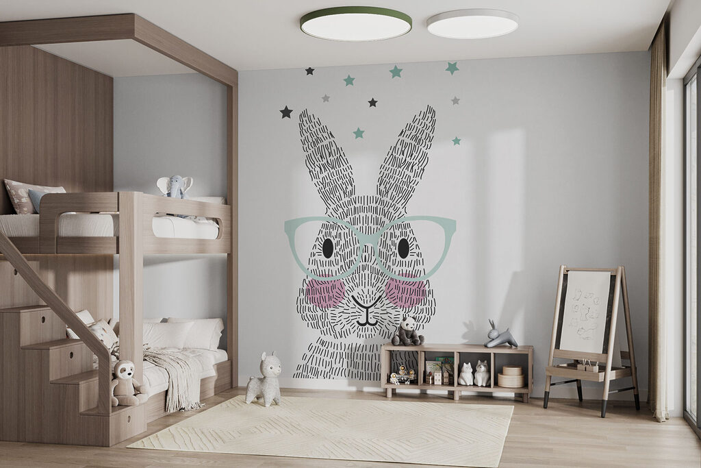 Conejo con gafas — interior 2