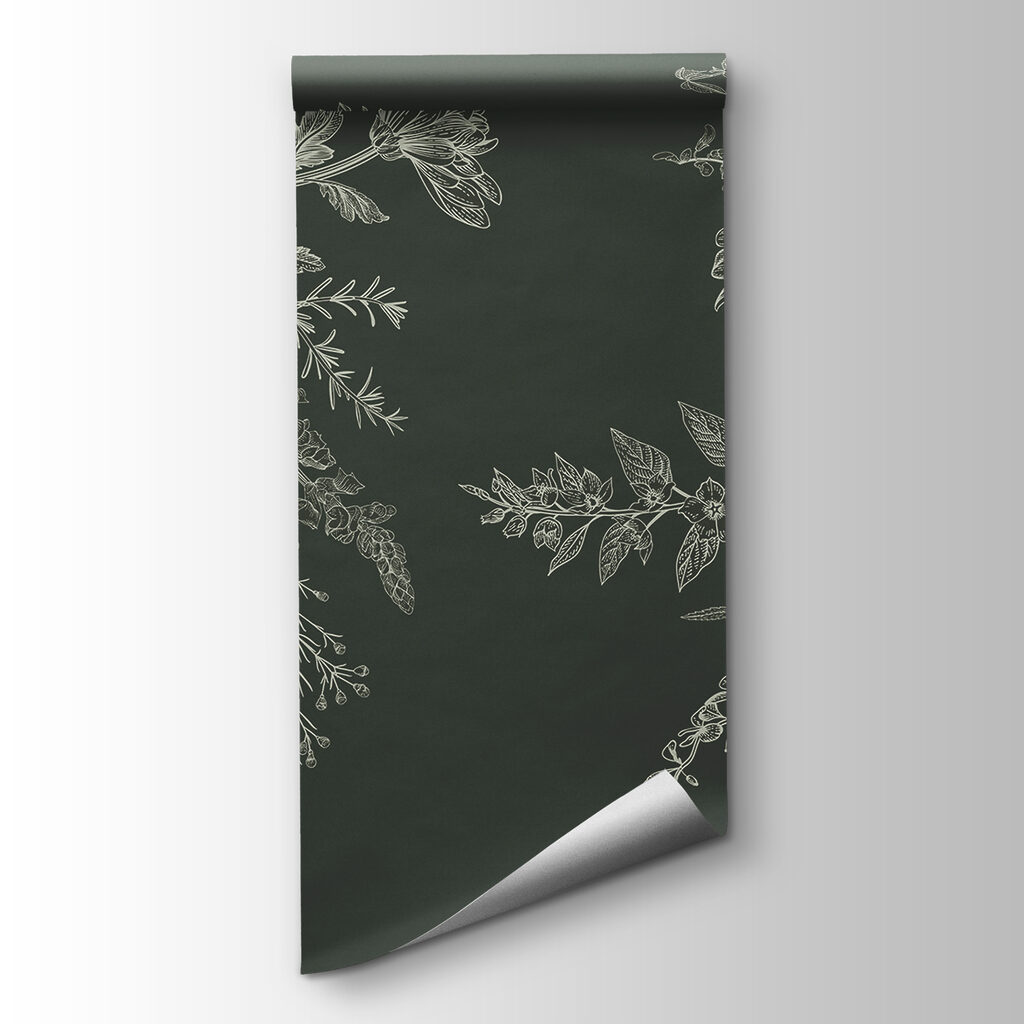 Ramas de flores finas — vista del producto