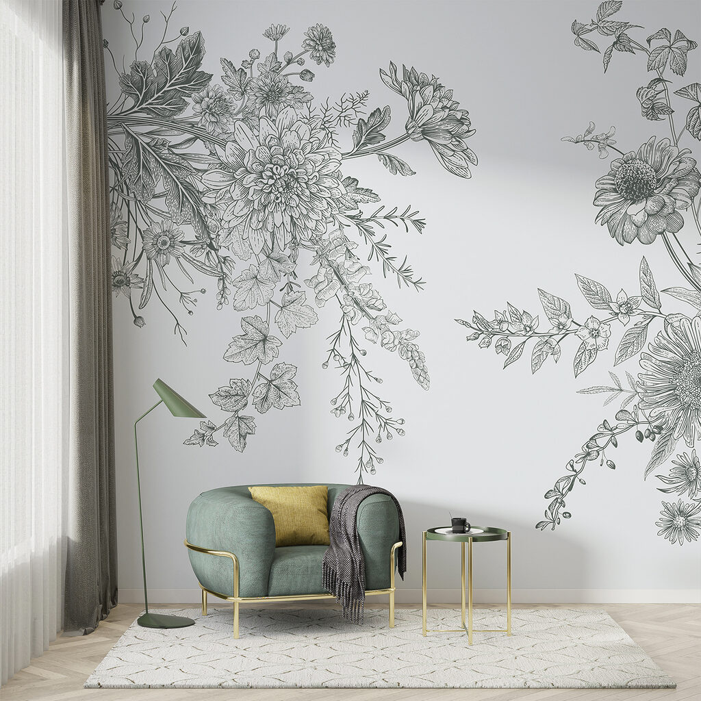 Ramas de flores finas — interior 1