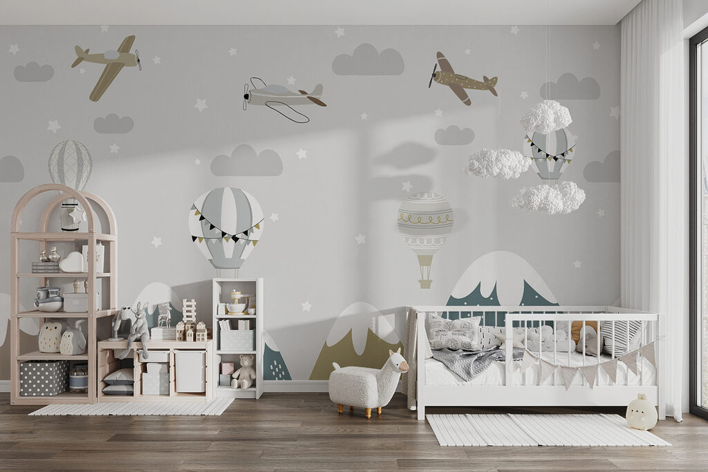 Aviones sobre montañas — interior 2