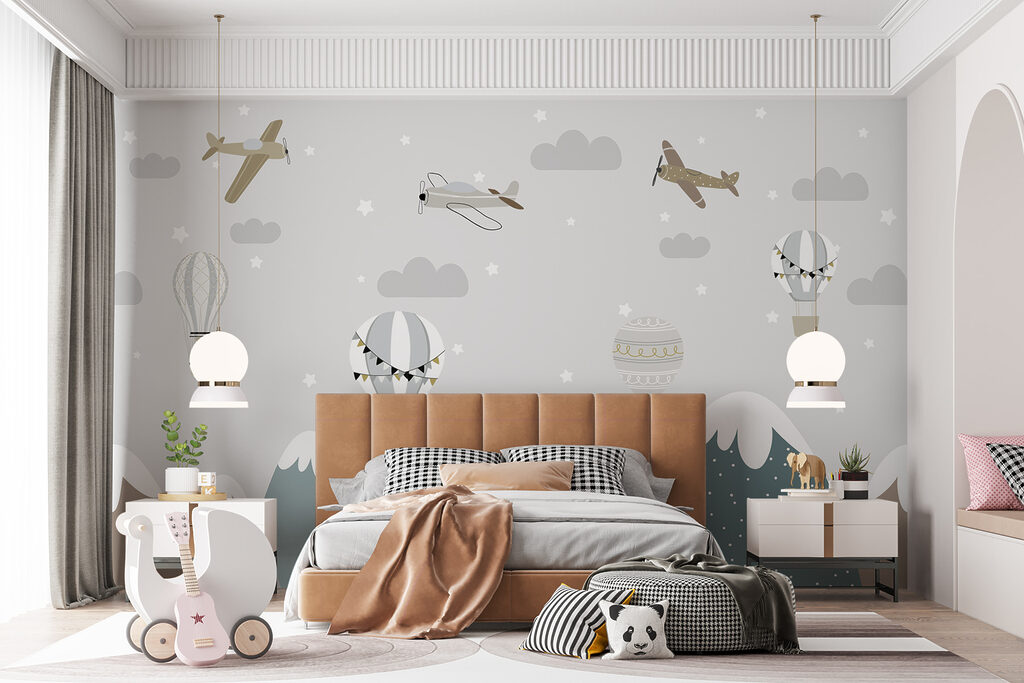 Aviones sobre montañas — interior 3