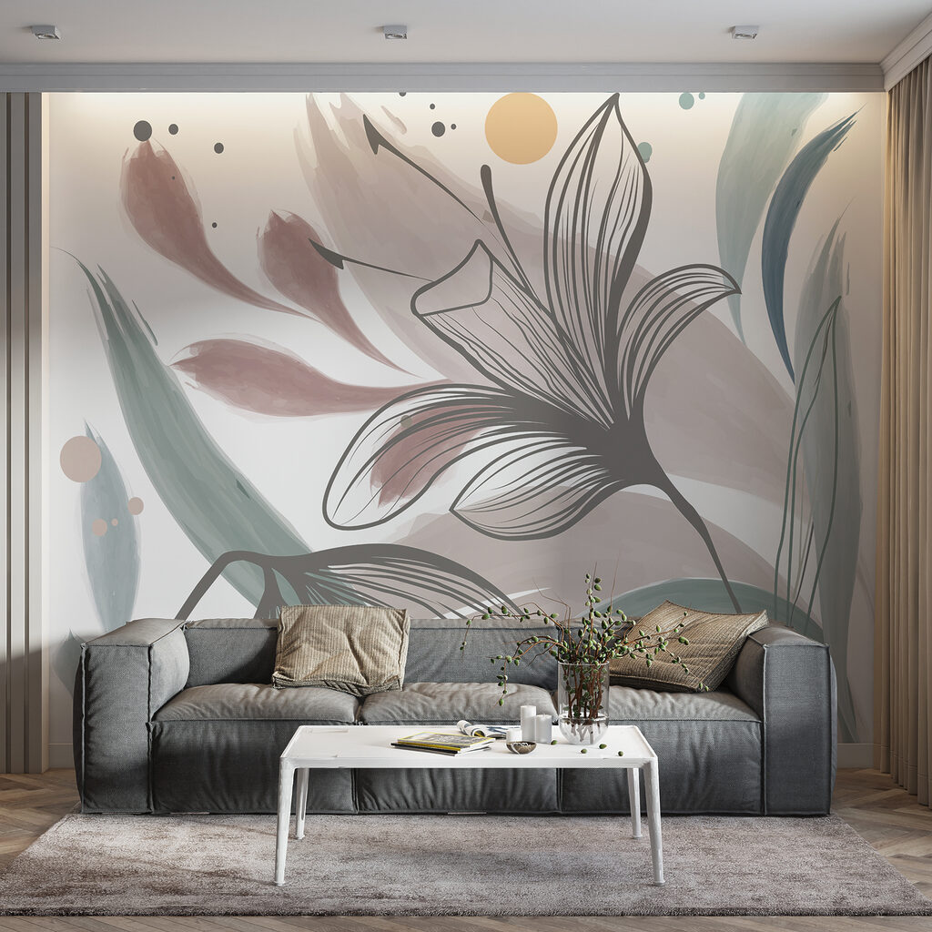 Flores entre manchas — interior 2