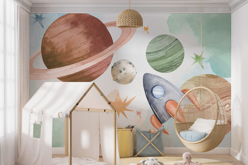 Viaje entre las estrellas en un interior