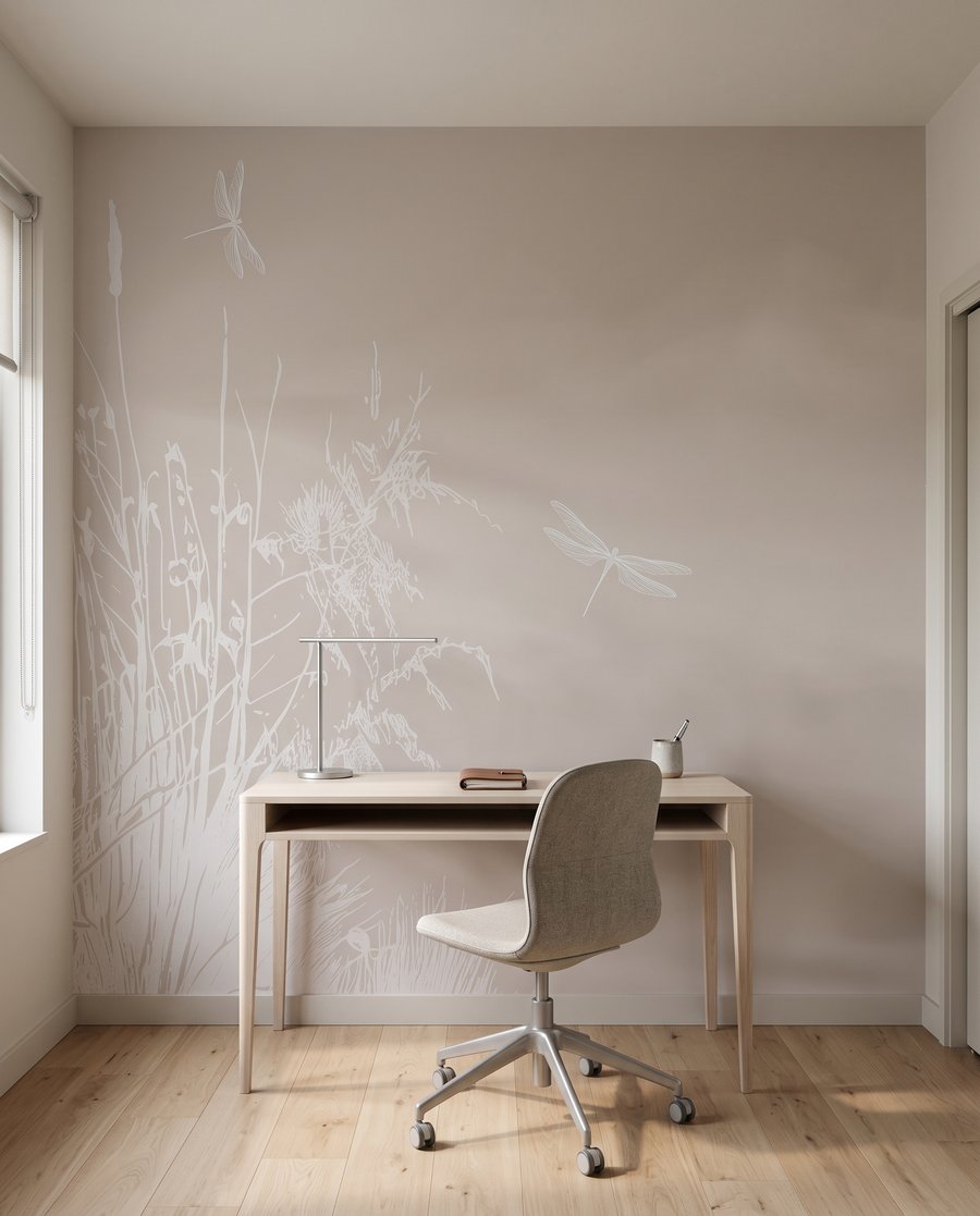 Libélulas entre hierbas — interior 10