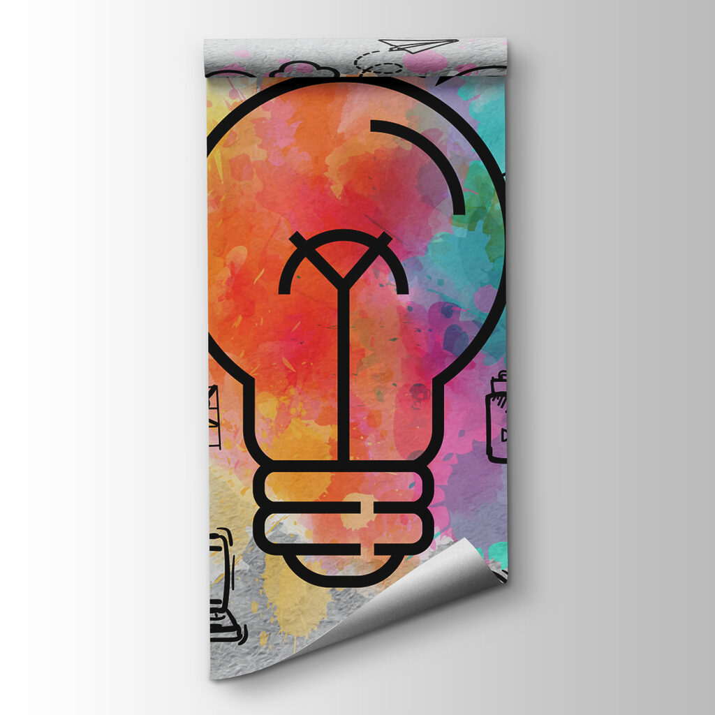Bombilla de ideas — vista del producto
