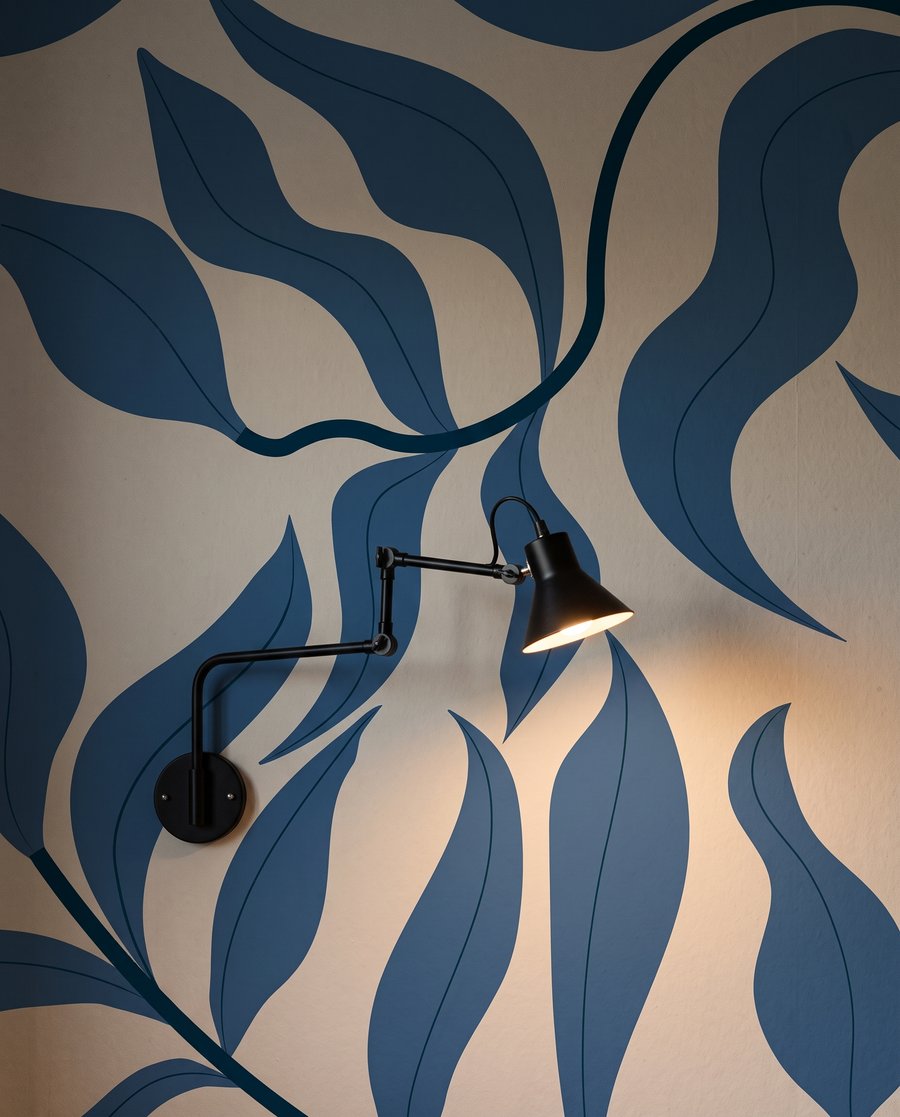Ramas de hojas onduladas — interior 8
