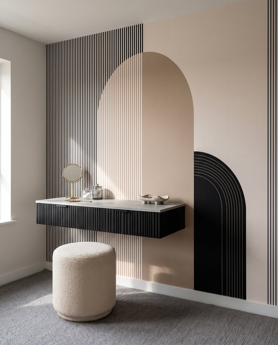 Arcos y finas rayas — interior 3