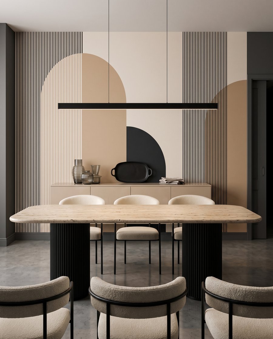 Arcos y finas rayas — interior 8