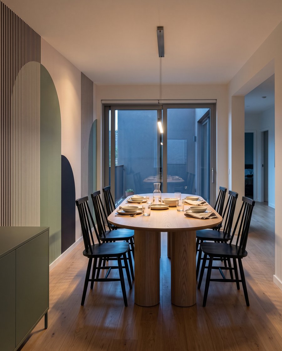 Arcos y finas rayas — interior 9