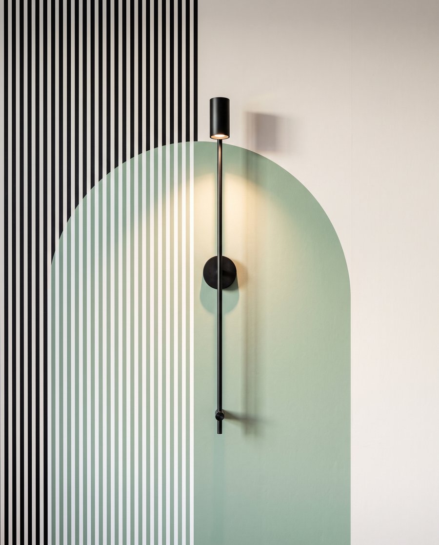 Arcos y finas rayas — detalle