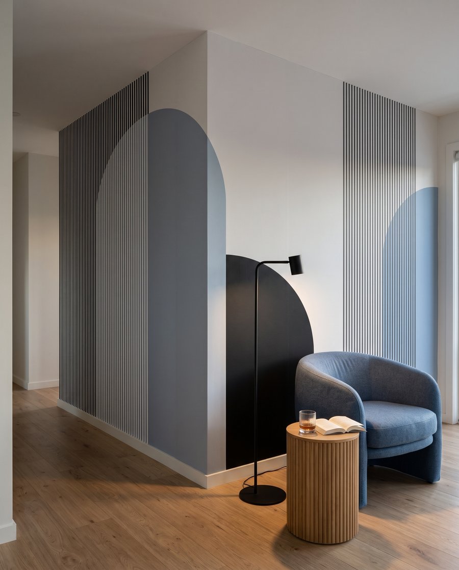 Arcos y finas rayas — interior 1
