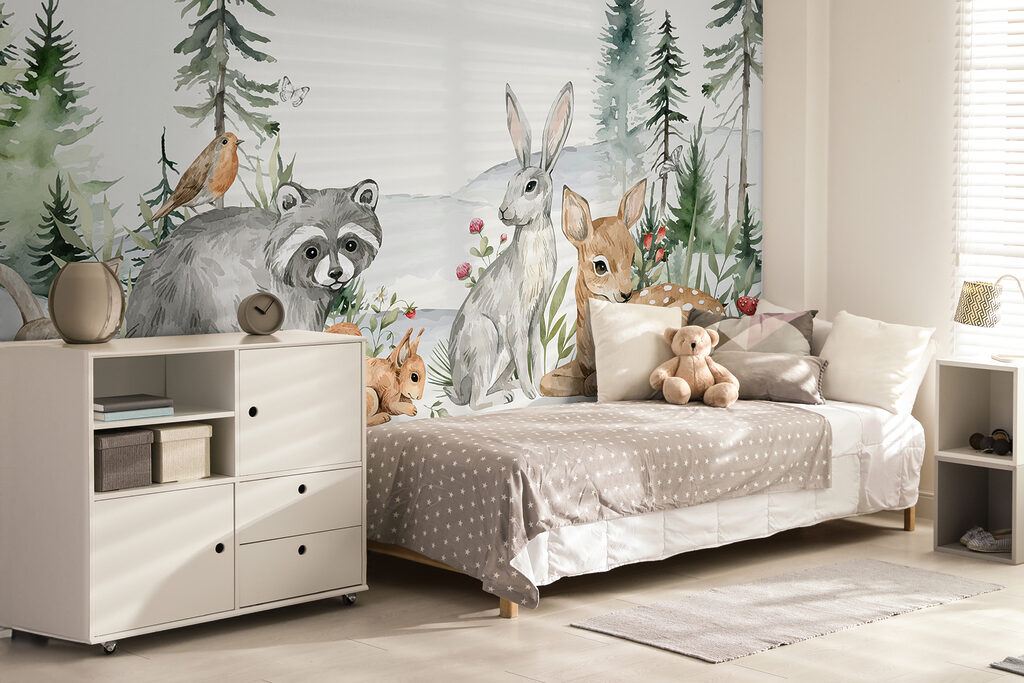 Animales jóvenes del bosque — interior 3