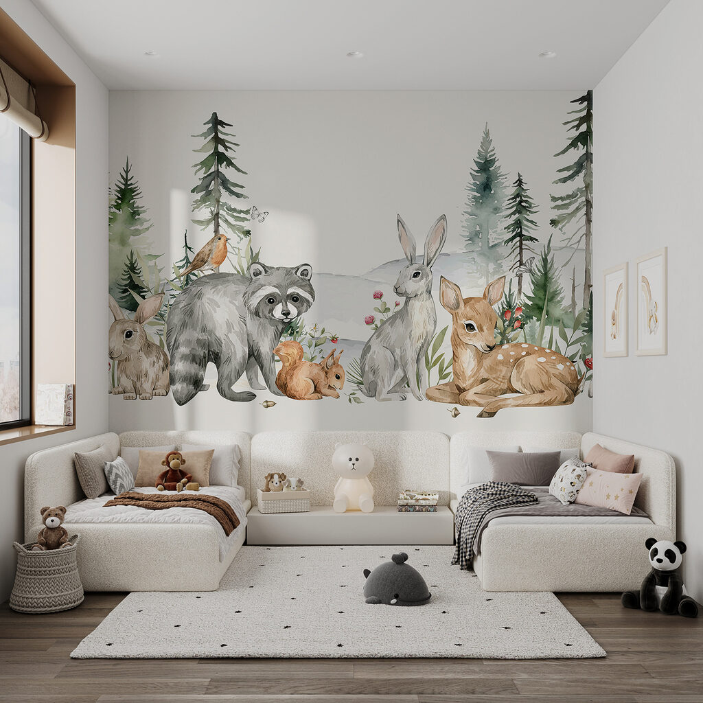 Animales jóvenes del bosque — interior 4