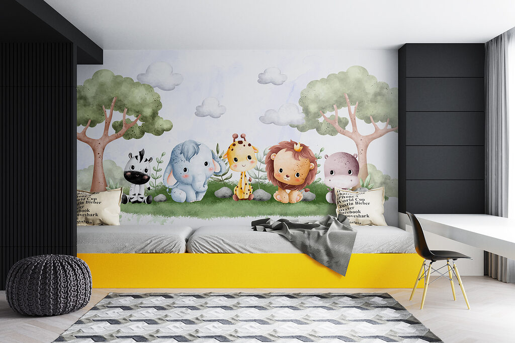 Amigos entre dos árboles — interior 2