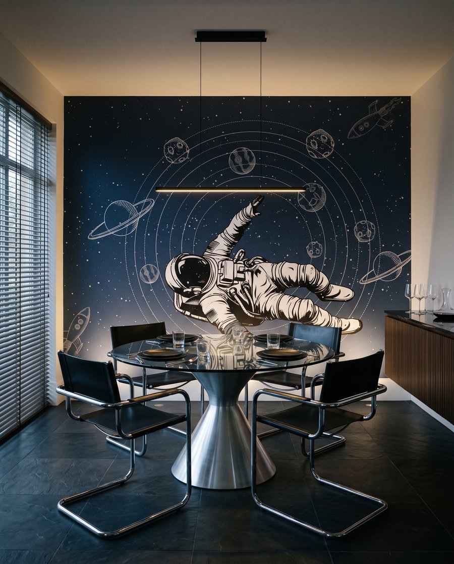 Astronauta entre órbitas — interior 6