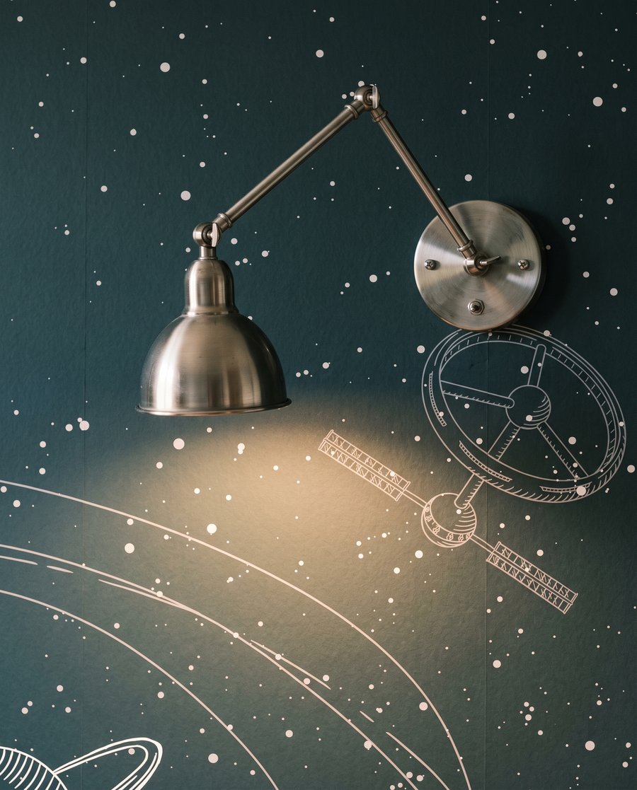Astronauta entre órbitas — detalle