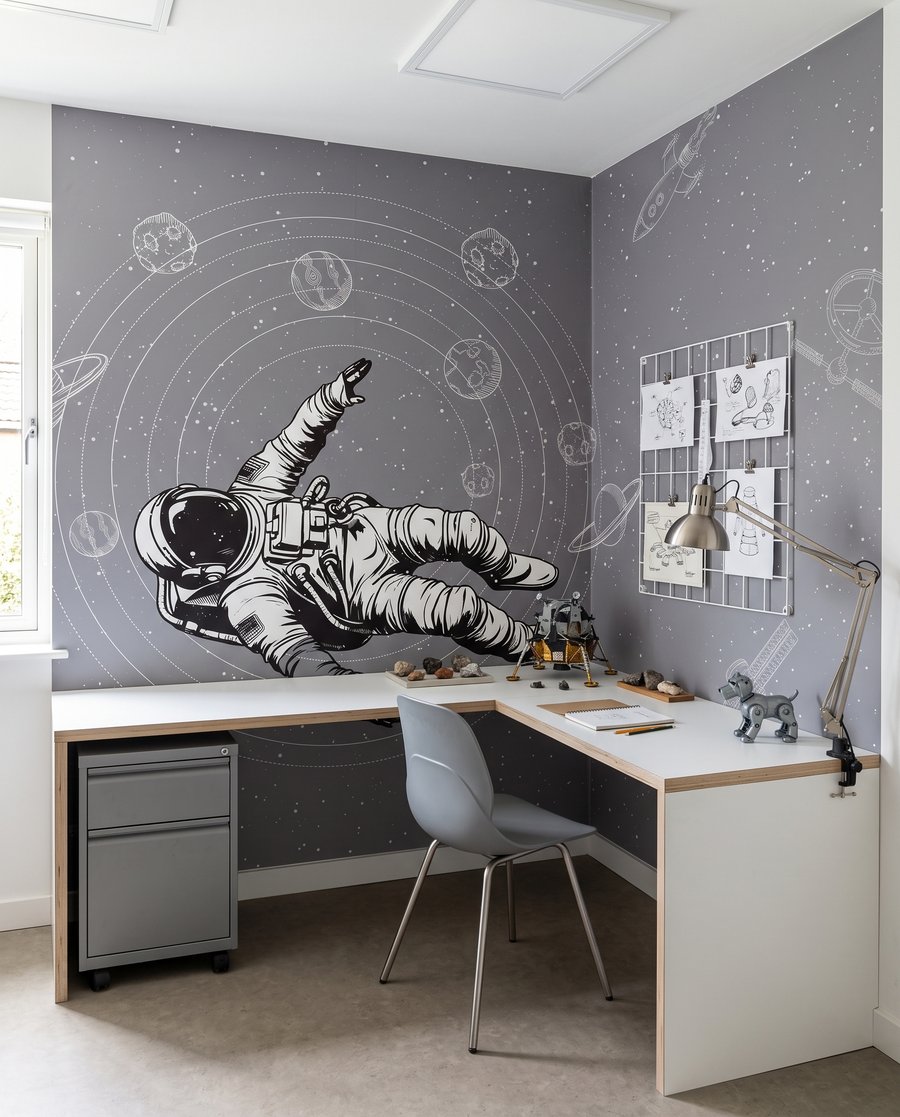 Astronauta entre órbitas — interior 4