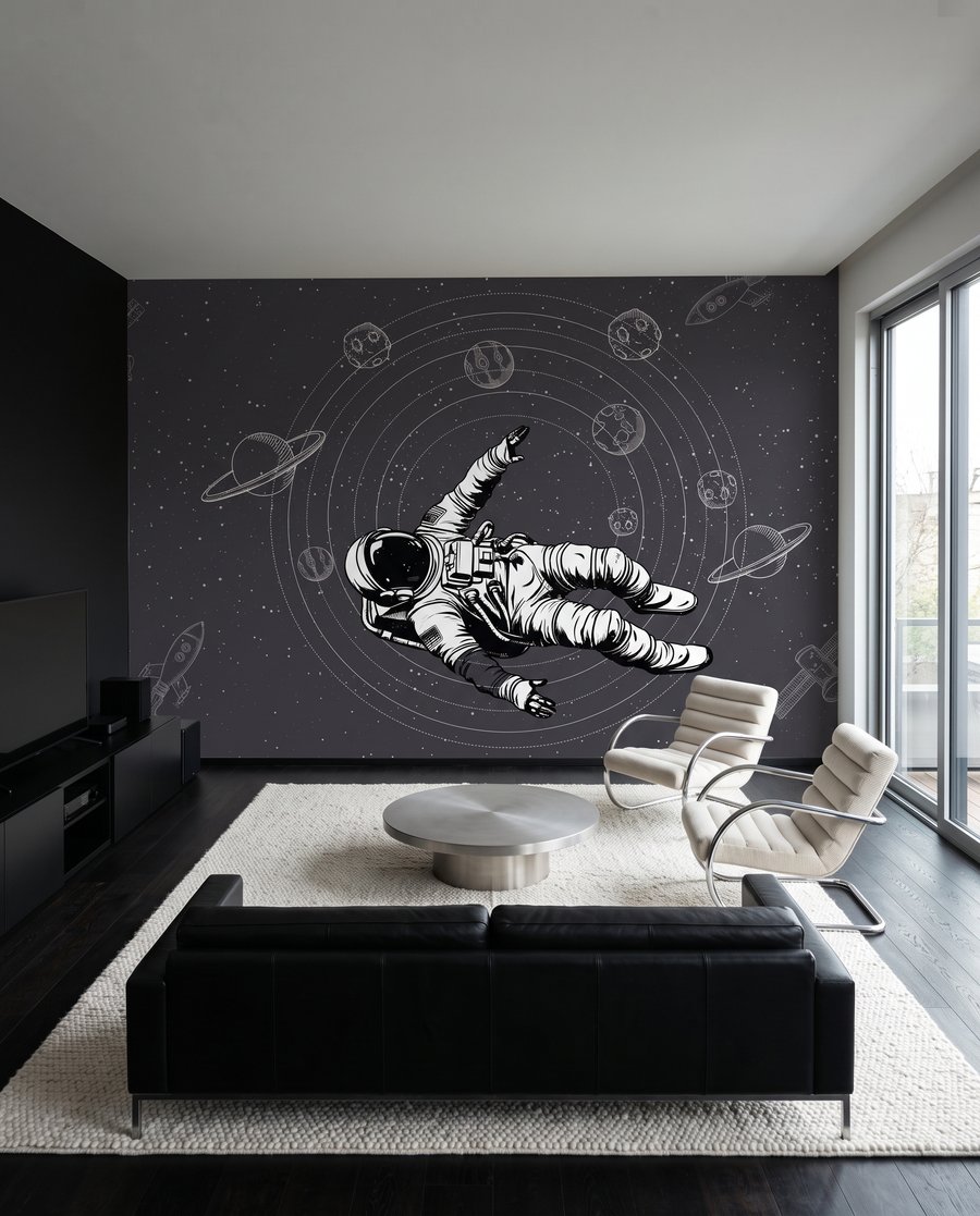Astronauta entre órbitas — interior 3
