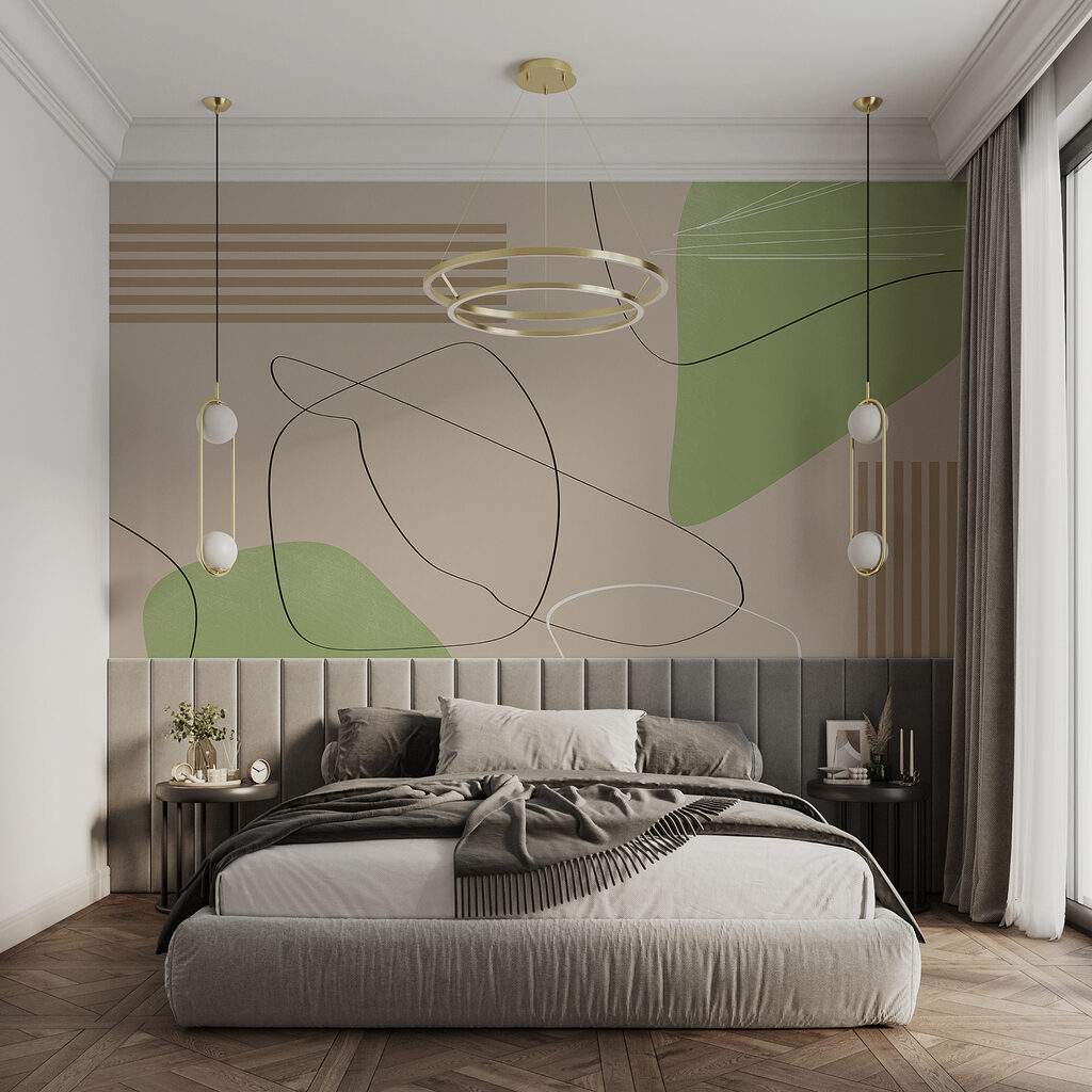 Líneas sueltas y manchas — interior 1
