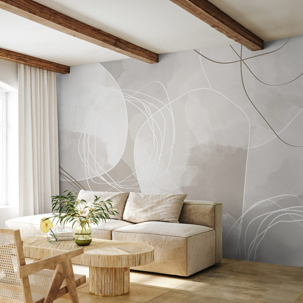 Lazos blancos sobre grises — interior 2