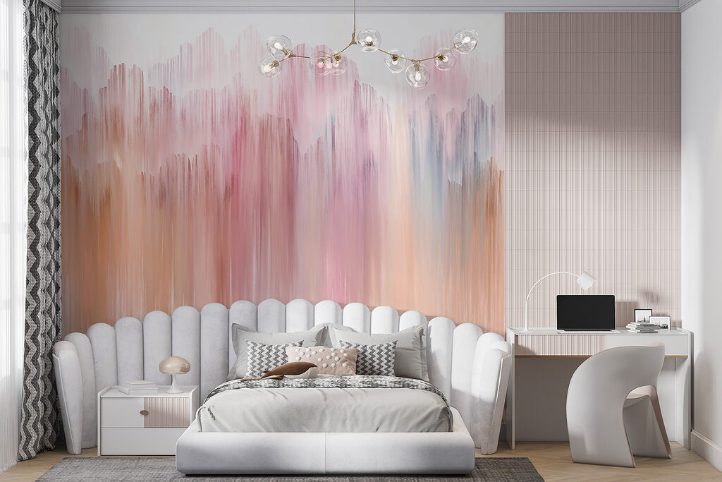 Trazos pastel verticales — interior 2