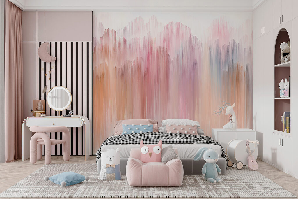 Trazos pastel verticales — interior 3