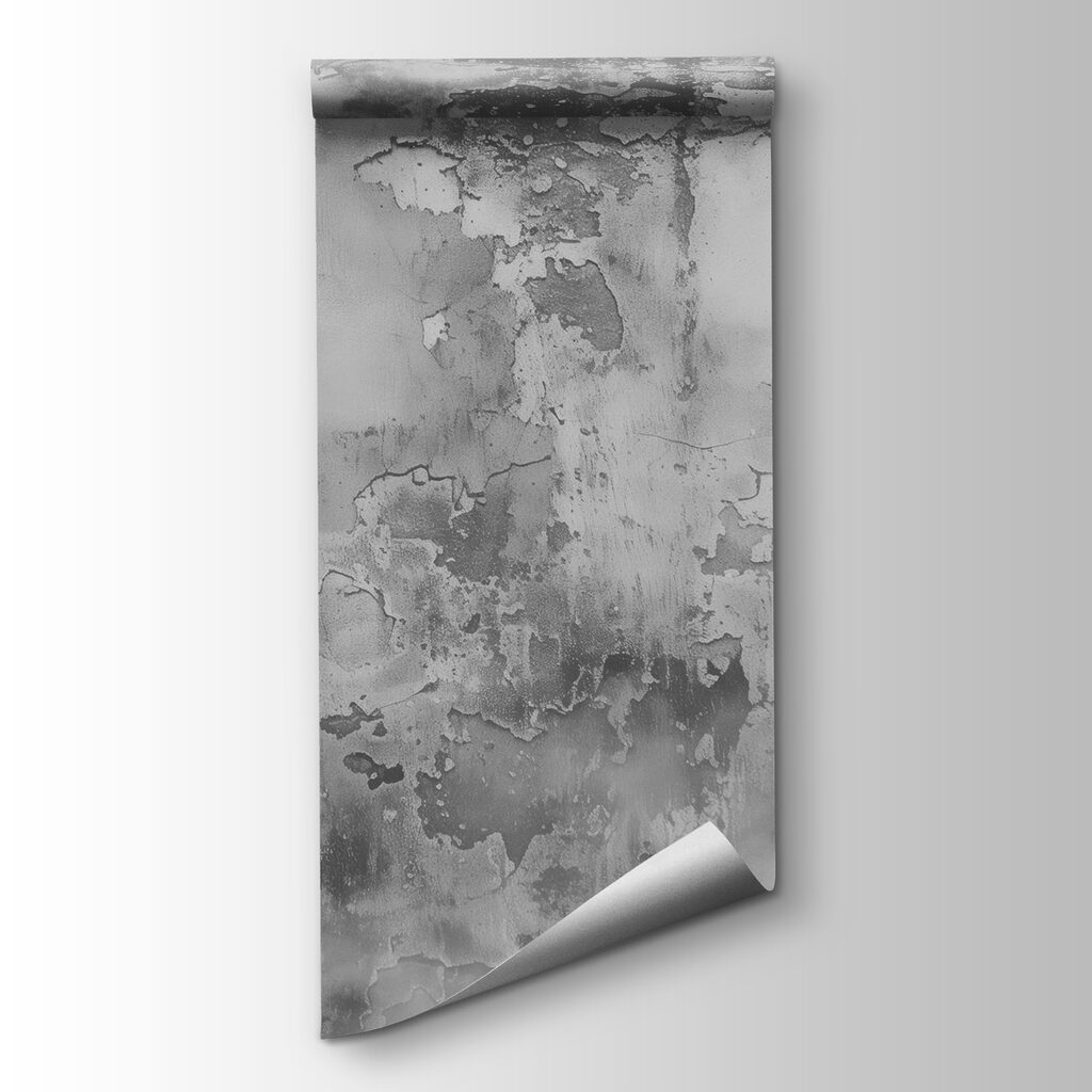 Pintura gris desgastada — vista del producto