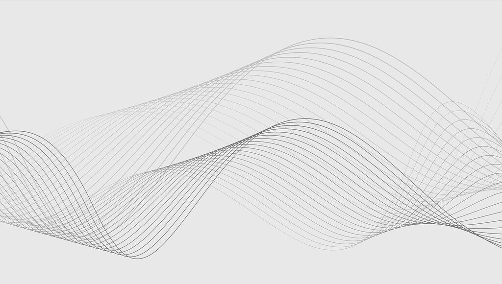 Ondas de líneas finas — diseño completo