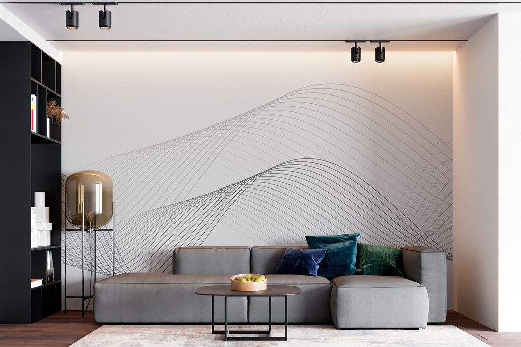 Ondas de líneas finas — interior 1