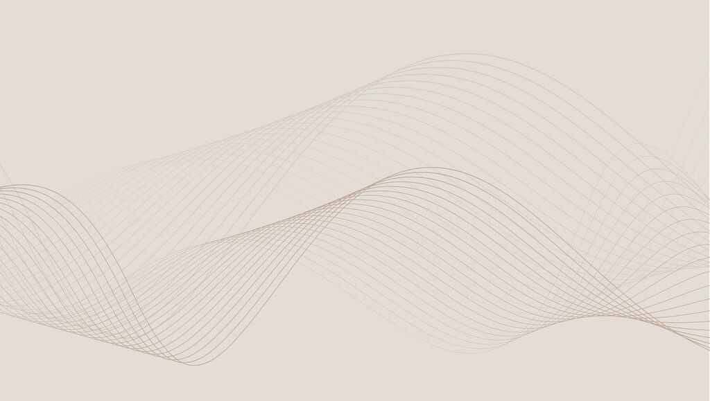 Ondas de líneas finas — diseño completo