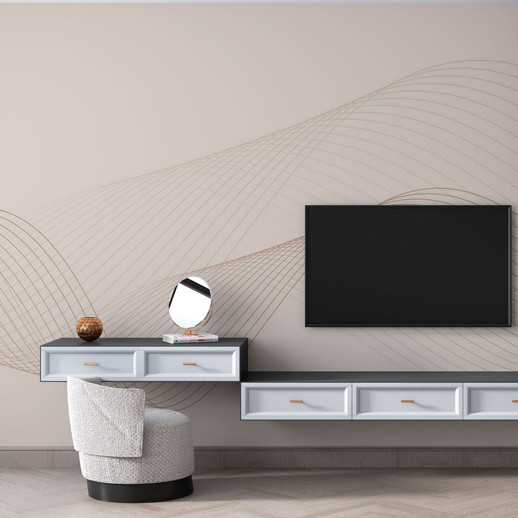 Ondas de líneas finas — interior 1