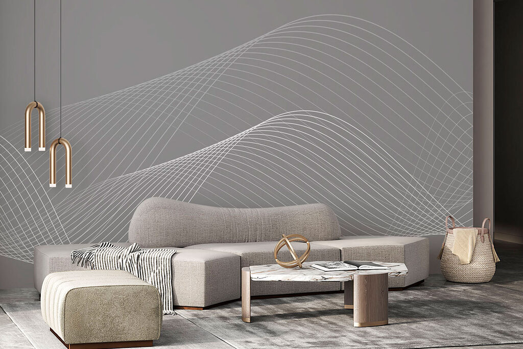 Ondas de líneas finas — interior 2