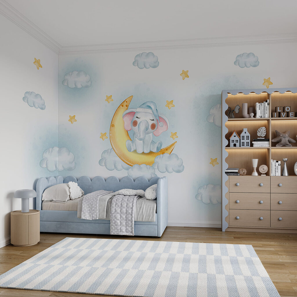 Elefantito en la luna — interior 1