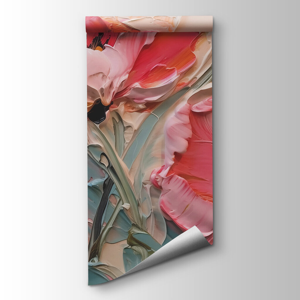 Flores rosa coral — vista del producto