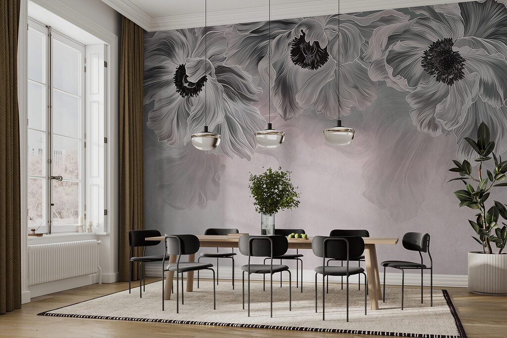 Flores grises desde arriba — interior 4