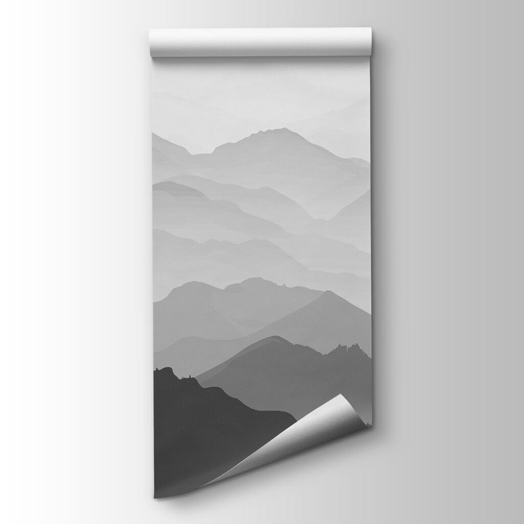 Montañas en capas — vista del producto