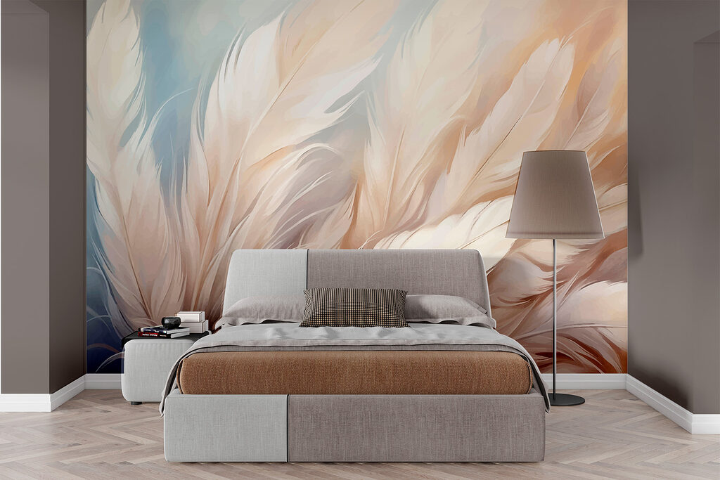 Plumas crema pastel — interior 1