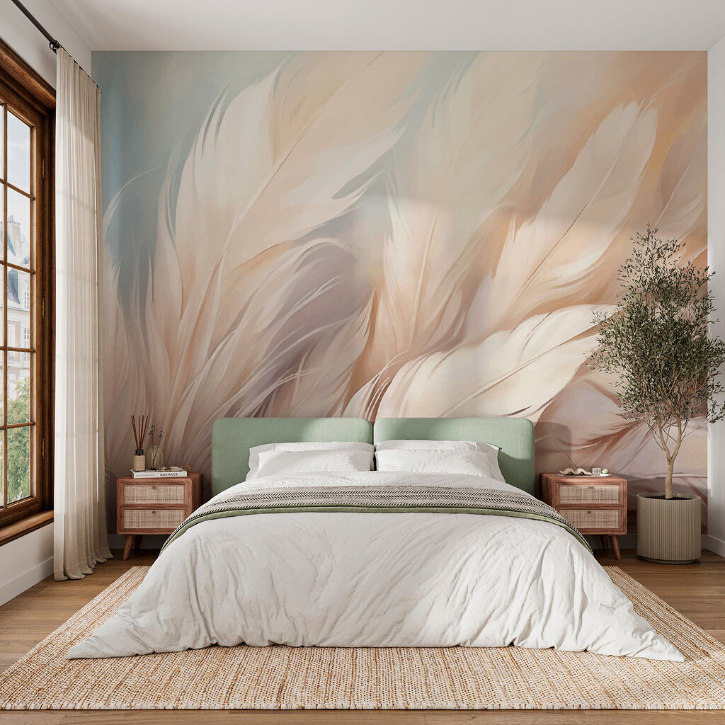 Plumas crema pastel — interior 2