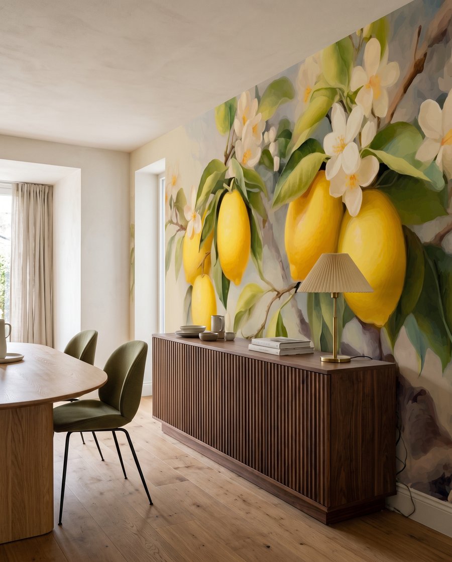 Limones con flores blancas — interior 4