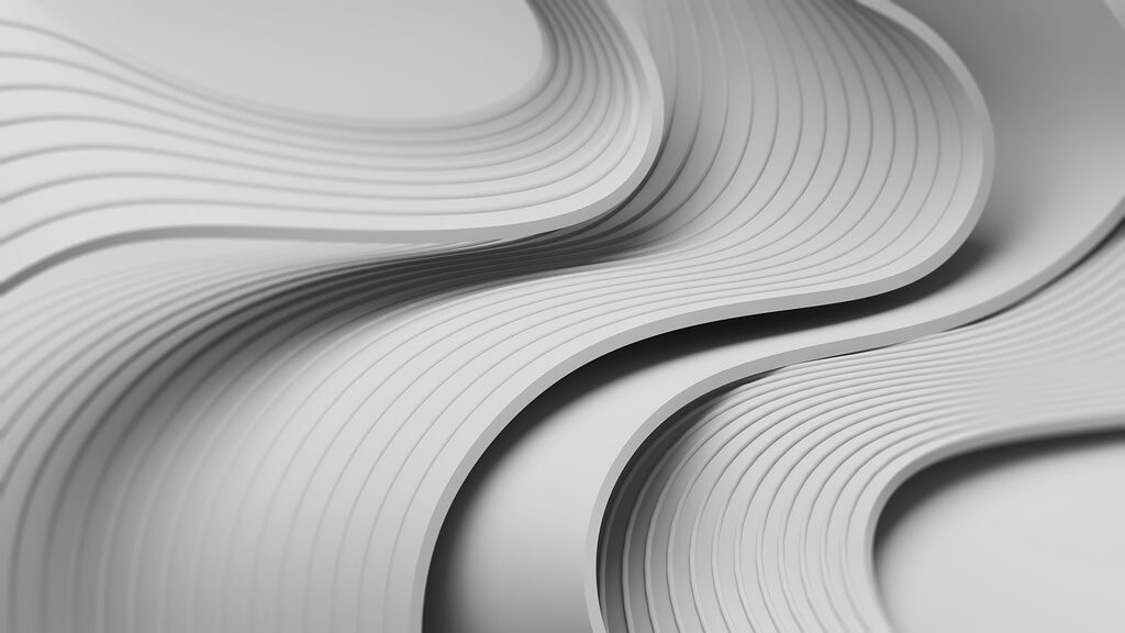 Ondas en relieve — diseño completo