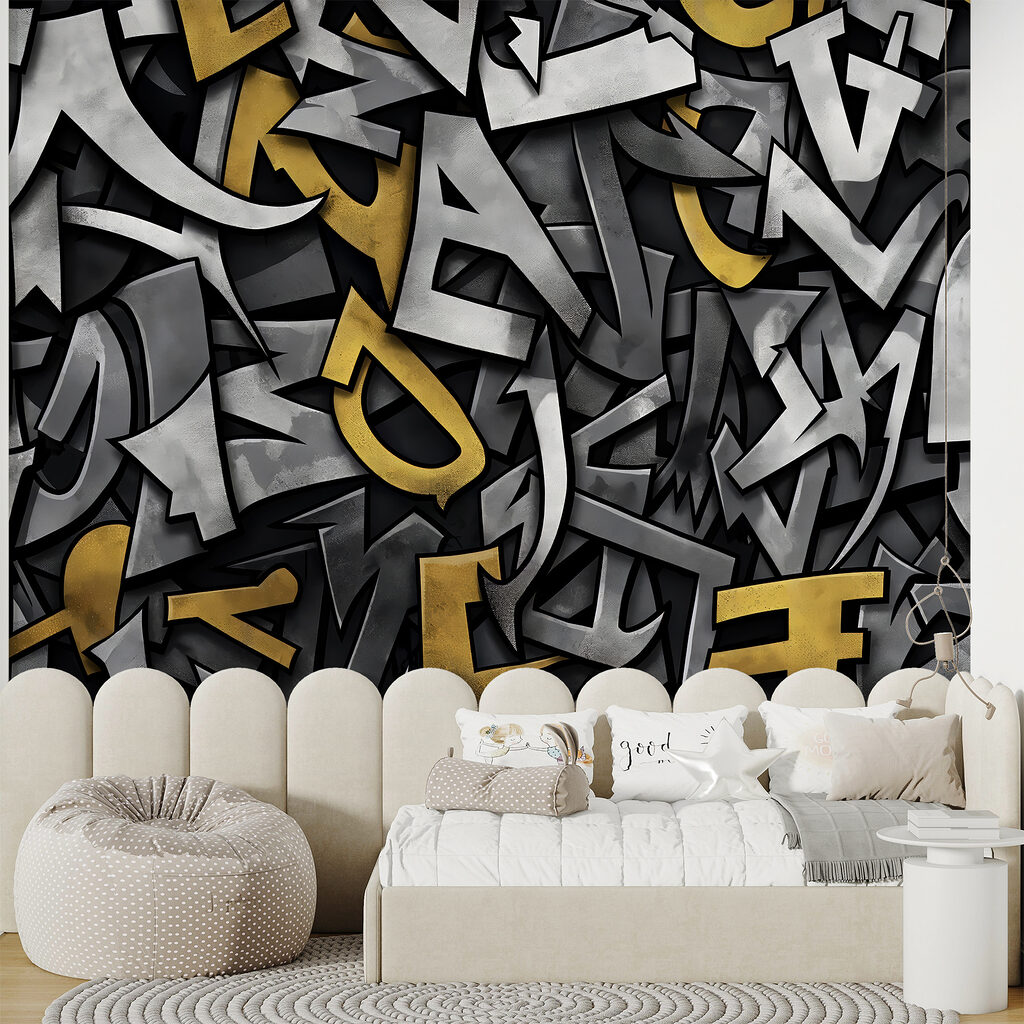 Letras en capas oscuras — interior 2