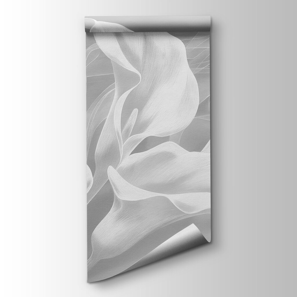 Callas blancas en curvas — vista del producto