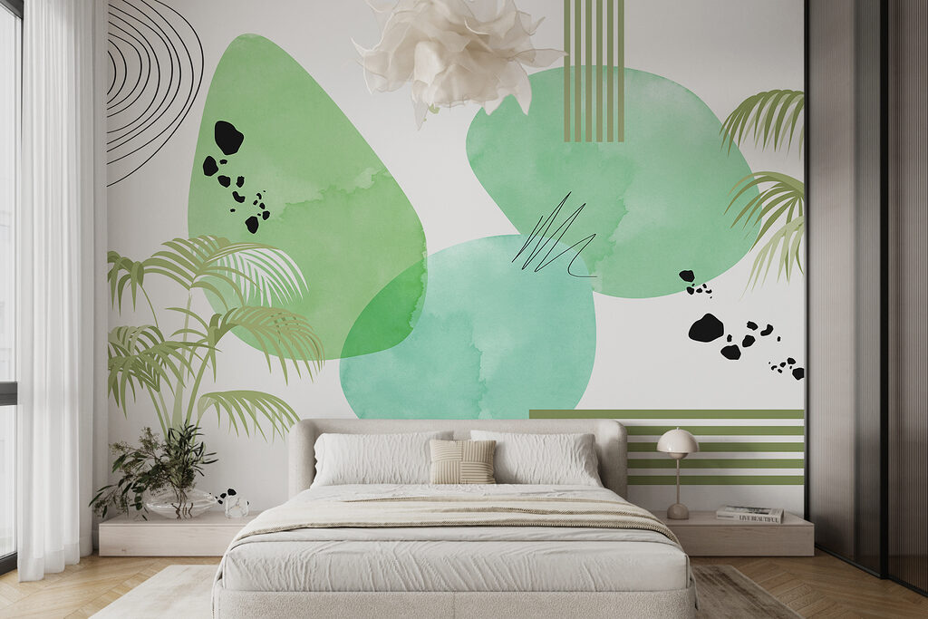 Palmeras entre formas — interior 1